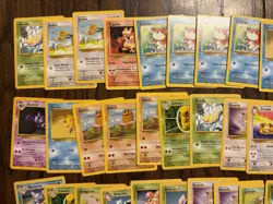 WoTC Pokemon Lot Base Set 2 60 + Cards LP + Overall - Image 2