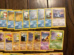WoTC Pokemon Lot Base Set 2 60 + Cards LP + Overall - Image 3