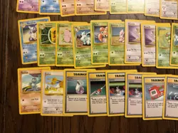 WoTC Pokemon Lot Base Set 2 60 + Cards LP + Overall - Image 4