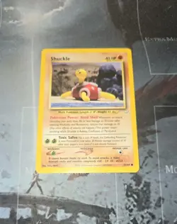 Shuckle 51/64 Neo Revelation Regular Yuka Morii Pokemon Card LP - Image 1