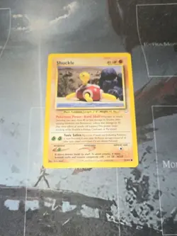 Shuckle 51/64 Neo Revelation Regular Yuka Morii Pokemon Card LP - Image 2