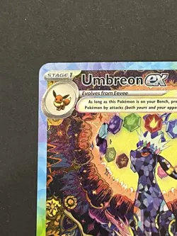 Umbreon ex 161/131 Prismatic Evolutions Special Illustration Rare Pokemon Card - Image 5