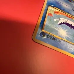 Mantine Neo Destiny Japanese Vintage Old Back Pocket Monster Pokemon TCG Card - Image 5