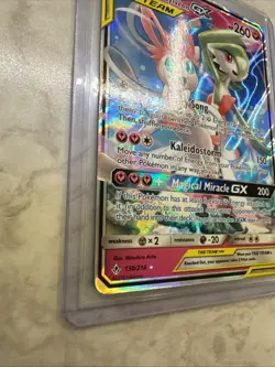 Pokemon TCG Gardevoir & Sylveon GX Holo Card 130/214 Unbroken Bonds - Image 3