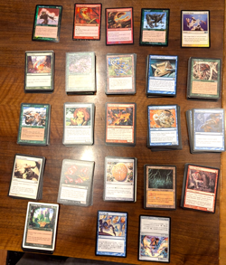 MTG Bulk Lot 400+ Cards Pre-2014 - 5 Foils - 4 Unhinged - 2 Chinese LP/NM Magic - Image 1