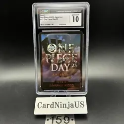 CGC GEM MINT 10 ONE PIECE DAY'25 10 DON !! Card Promo Premium Card Collection - Image 1