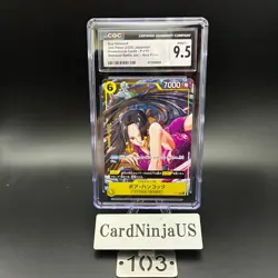 CGC MINT+ 9.5 Boa Hancock P-115 Promo Card V JUMP Limited One Piece Card game - Image 1