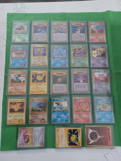 23 NM Pokemon TCG: Japanese Vintage Mixed Holo & Non Holo Cards Lot(D) - Image 1