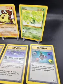 Vintage Pokemon Team Rocket Set LP - 7 Card Lot (3 Pokemon 4 Trainers) - Image 4