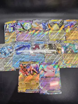 Pokemon Card Lot ALL ULTRA/DOUBLE RARES ONLY - 12 Cards ex & Vs No Duplicates - Image 1