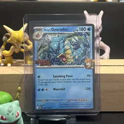 Misty’s Gyarados 049/182 Pokemon Card Destined Rivals Stamped Promo - Image 1