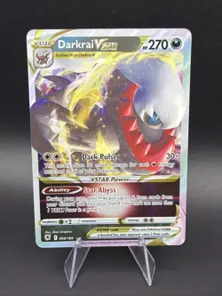 2022 Darkrai VSTAR 099/189 Astral Radiance Ultra Rare Holo Pokemon Card TCG - Image 1