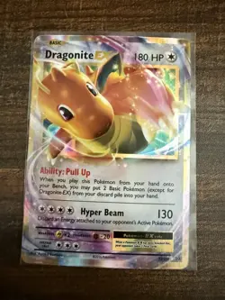 Dragonite ex 72/108 Pokemon Card- Near Mint- Evolutions - Image 1