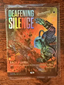 MTG - Special Guests - Deafening Silence Borderless Foil Mythic - 120 - NM-Mint! - Image 1