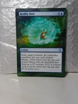 Reality Shift MTG Lorwyn Eclipsed Commander Hand Painted Borderless Altered Art - Image 1
