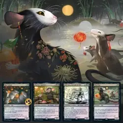 MtG Year of the Rat **FOIL** Secret Lair **NIB** - Image 2