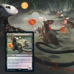 MtG Year of the Rat **FOIL** Secret Lair **NIB** - Image 5