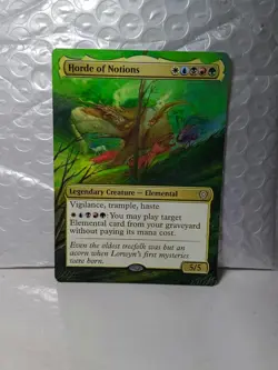 Horde of Notions MTG Lorwyn Eclipsed Commander Hand Painted Extended Altered Art - Image 1