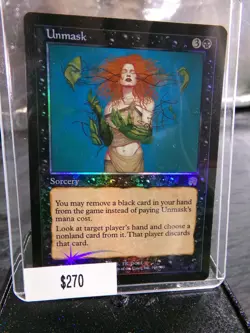 Unmask: 1999 Magic the Gathering - Mercadian Masques Foil - PRISTINE CONDITION! - Image 5