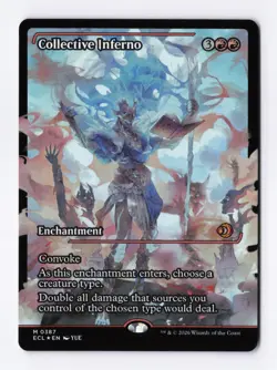 Collective Inferno (Showcase) (Foil) 0387 (M) MTG Lorwyn Eclipsed (ECL) - Image 1