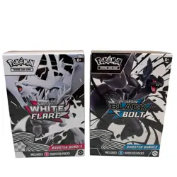 Pokemon Black Bolt and White Flare Booster Bundle Set of 2 Sealed New - Image 1