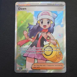 Pokemon Dawn 118/094 Me02: Phantasmal Flames Ultra Rare Trainer Full Art Holo - Image 1