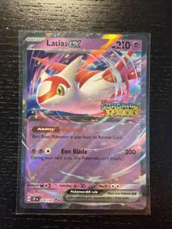Latias ex 76/191 Surging Sparks Double Rare Holo Pokemon TCG Near Mint - Image 1