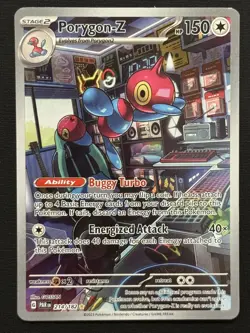 Pokemon TCG Porygon-Z 214/182 Illustration Rare Paradox Rift NM/M - Image 1