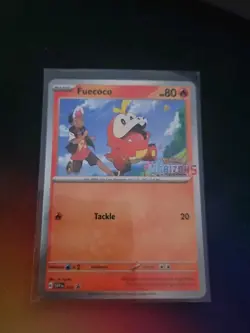 Pokemon Horizons Fuecoco Black Star Promo Svp 192 - Image 1