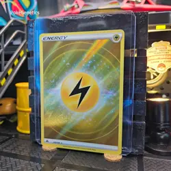 Lightning Energy Holo Crown Zenith Full Art Ultra Rare Pokemon TCG 155/159 - Image 2