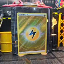 Lightning Energy Holo Crown Zenith Full Art Ultra Rare Pokemon TCG 155/159 - Image 3