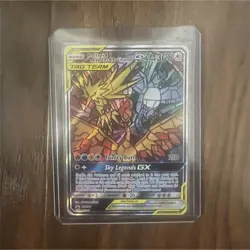 Pokemon Moltres & Zapdos & Articuno GX SM210 Hidden Fates TAG TEAM Holo Promo - Image 1