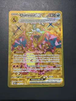 Pokemon TCG Charizard EX Obsidian Flames Triple Rare NM/Mint Condition - Image 1