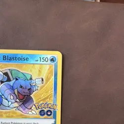 Pokemon TCG Radiant Blastoise 018/078 Pokemon GO Holo Radiant Rare Ability 150HP - Image 5