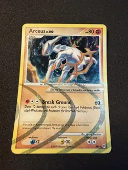 Pokemon Arceus Holo Rare Arceus AR8 HP - Image 1
