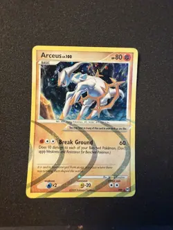 Pokemon Arceus Holo Rare Arceus AR8 HP - Image 2