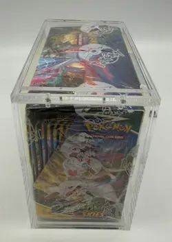#1 Pokemon Evolving Skies Booster Box SEALED w/ Acrylic Case Mint Sword & Shield - Image 5