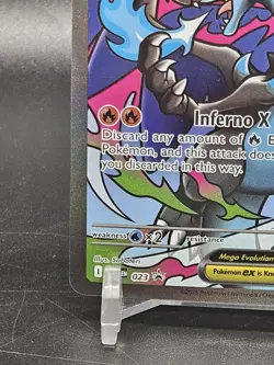 Pokemon Phantasmal Flames UPC MEGA CHARIZARD X EX #23 PROMO - Image 5