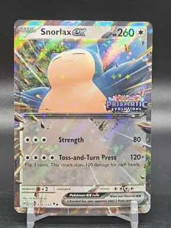 Pokemon TCG SV Promos #076/131 Snorlax EX (Stamped) NM - Image 1