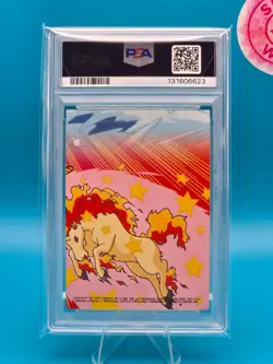 PSA 6 - 2000 TOPPS POKEMON TV ANIMATION SERIES 2 STICK-ONS 1 WARTORTLE - Image 2