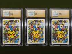 2025 POKEMON SEQUENTIAL TARUKA BULBASAUR, CHARMANDER, SQUIRTLE CGC PRISTINE 10 - Image 2