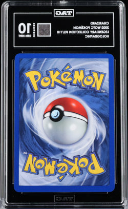 POKEMON 2000 CHARIZARD LEGENDARY COLLECTION #3/130 TAG 10 POP 1!!!!!! - Image 2