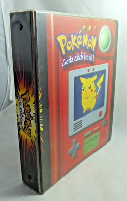 Pokemon Pikachu Vintage 3 Ring Binder, with 26 Pages, 1999 Excellent Condition - Image 4