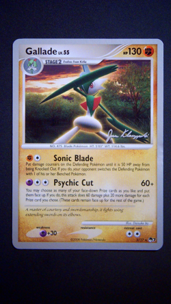 Pokemon Gallade 2/17 World Championships 2008 - Image 1