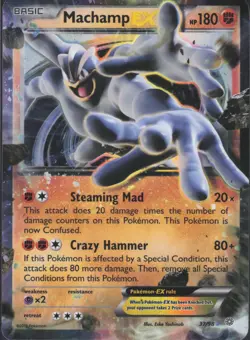 Pokemon TCG - Machamp EX - XY - Ancient Origins (AOR) - Image 1