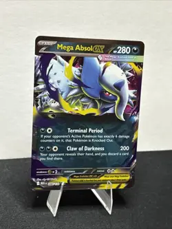 Mega Absol EX 86/132 Mega Evolution Pokemon TCG NM/M - Image 3
