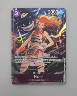 One Piece TCG OP09-070 Nami Promo Alt Art Premium Card Selection Vol 4 #2 Gengar - Image 1