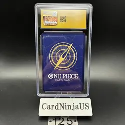 CGC PRISTINE 10 Monkey D Luffy ST10-006 Promo Full Art 125 ONE PIECE DAY 2024 - Image 2