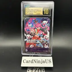 CGC PRISTINE 10 Perona OP06-093 Flagship Battle SR Parallel PAR Promo One Piece - Image 1