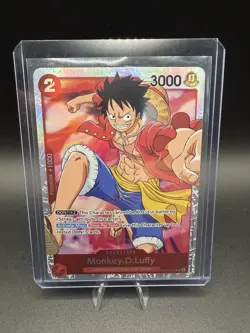 Monkey.D.Luffy OP01-024 Romance Dawn One Piece TCG - English Near Mint SR Foil - Image 3
